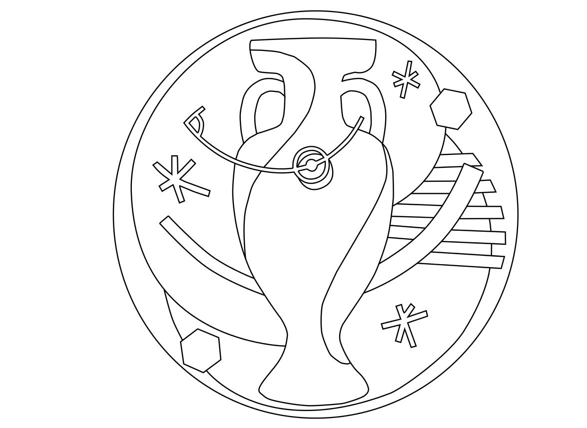 Coloriage Euro 2016